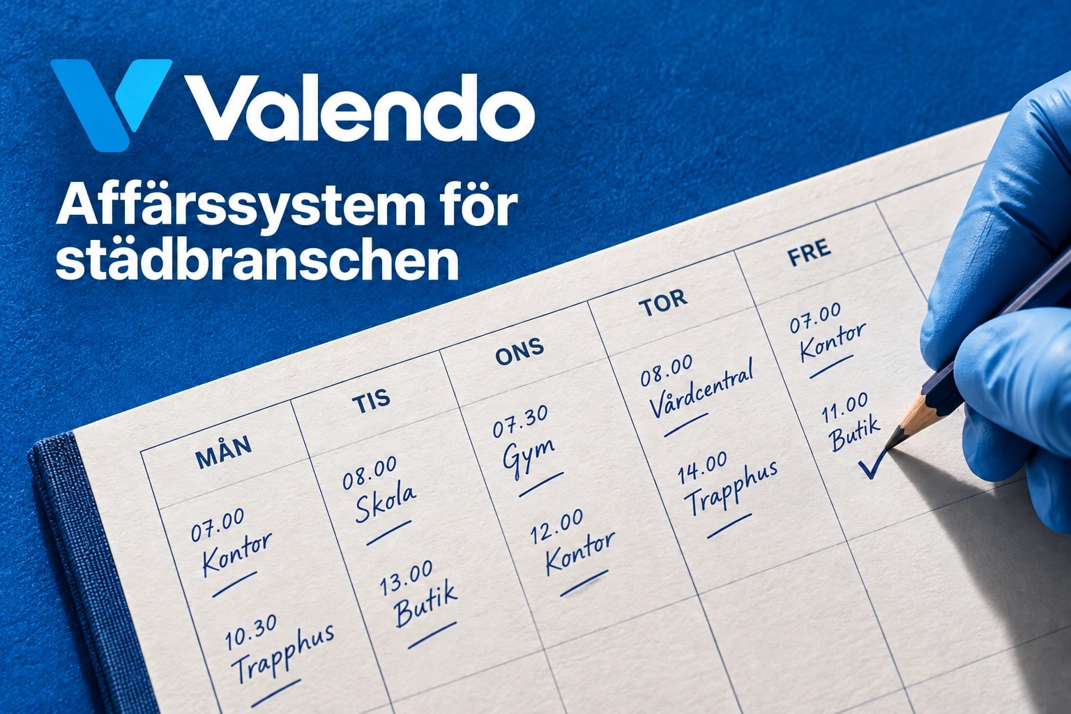 Valendo – affärssystem för städbranschen